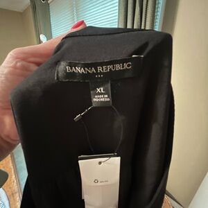 Banana Republic Classic Black Blouse XL